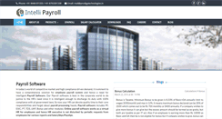 Desktop Screenshot of intellipayroll.com