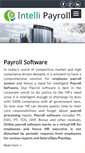 Mobile Screenshot of intellipayroll.com